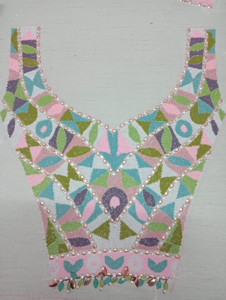 Custom hand embroidery by Embroyal — handcrafted and handmade pieces created with passion by a professional embroidery artist.